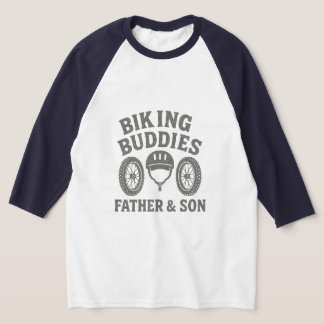 Fietsvrienden Vader Zoon Fietstochten T-shirt