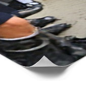 Fietswedstrijd Parijs Roubaix 1900 Kleur Redux Poster (Hoek)