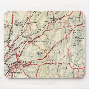 Fietswegen in New York en Conneticut 2 Muismat