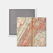 Fietswegen in New York en Conneticut 6 Magneet (Voorkant / Achterkant)