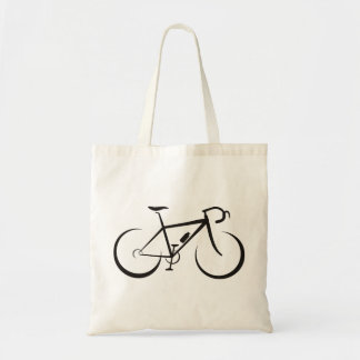 fietswielerfiets buitenshuis tote bag