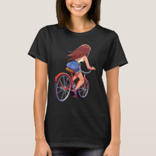 fietswielrennen wielrenner fietsen fietser meisje t-shirt