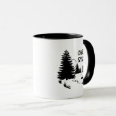 Fièvre cabine Pêche café Mug (Devant droit)