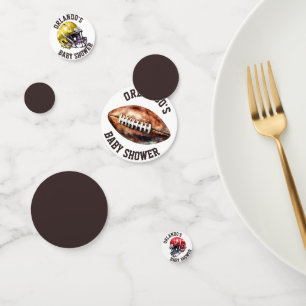 Fièvre de football Baby shower Confetti saupoudrer