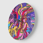 "Fièvre de la jungle" Horloge 2 (Angle)