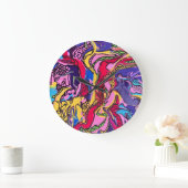 "Fièvre de la jungle" Horloge 2 (Maison)