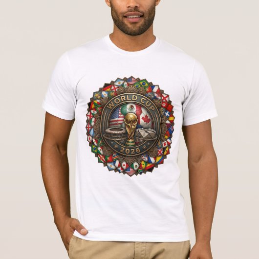 FIFA Wereldbeker 2026 T-shirt (Voorkant)