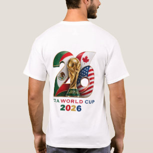 FIFA Wereldbeker 2026 Voetbalsterren Viering T-Shi T-shirt