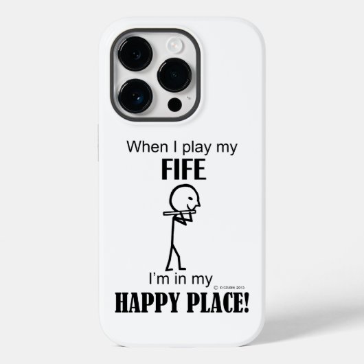 Fife Happy Place Coque-Mate coque iphone (Verso)