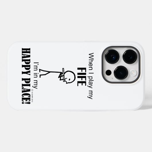 Fife Happy Place Coque-Mate coque iphone (Verso (horizontal))