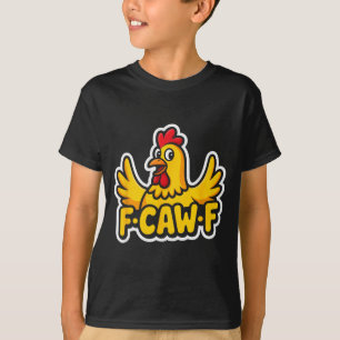 Fife Leven Grappige Sarcastische Kip Fcawf T-shirt