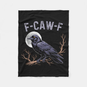 Fife Leven Kraai Grappig Sarcasme Fcawf  Fleece Deken