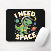 Fife Life I Need Space T-rex Astronaut Outterspace Muismat (Met muis)