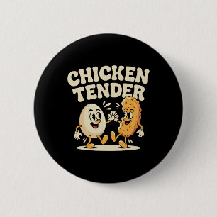 Fife Life Kip Tendre Ei Kippen Fokken Boerderij Ronde Button 5,7 Cm