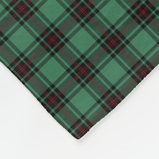 Fife Scotland District Tartan Fleece Deken (Hoek)