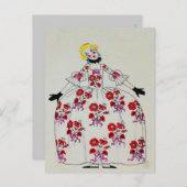 Fifi ~ Carte postale / Invitation (Devant / Derrière)