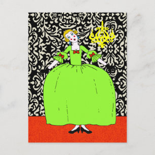 Fifi ~ CHANGE COLOR Briefkaart / Uitnodiging