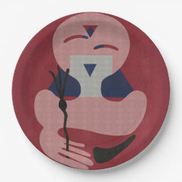 Fifteen Papieren Bordje