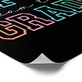 Fifth Grade Dream Team 5th Grade First Day Of Scho Poster (Hoek)