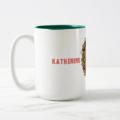 Fifth Year Anniversary Tweekleurige Koffiemok (Links)