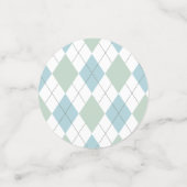 Fifties Theme Retro Gepersonaliseerde Confetti (Kleine voorkant)