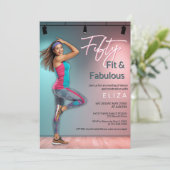 Fifty Fit Fabulous Dance Invitation (Debout devant)
