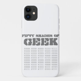 Fifty Shades of Geek iPhone 11 Hoesje