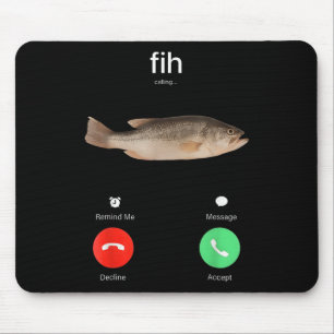Fig Bellen Herinnering Me Bericht Weigeren Telefoo Muismat