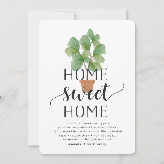 Fig. feuille de fermeture | Invitation de la Fête  (Devant)