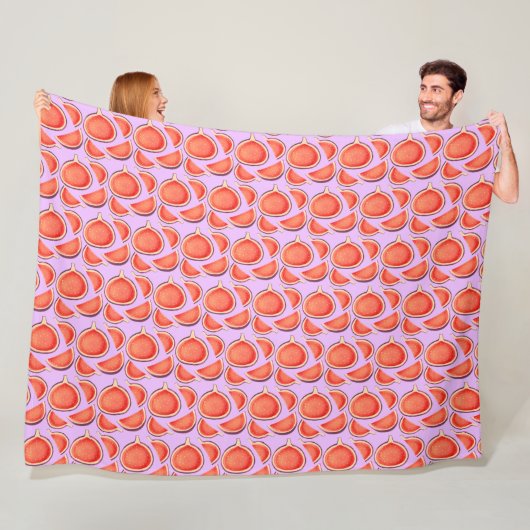 Fig Fruit Fleece Deken (In situ)