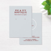 Fig & Ivy Earring Display Kaart (Bureau)