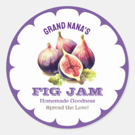 Fig Jam Label Behoud