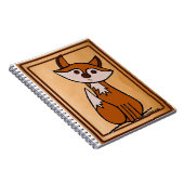 Fig the fox notebook notitieboek (Rechterzijde)