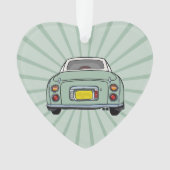 Figarades Emerald Green Figaro Ornement de voiture (devant)