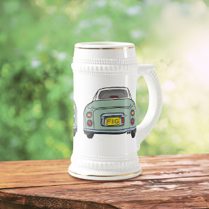 Figarations Emerald Green Figaro Car Beer Stein Bierpul