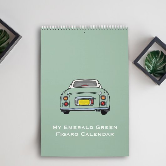 Figarations Emerald Green Figaro Garagekalender Kalender