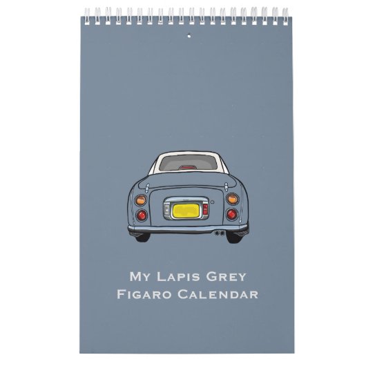 Figarations Jote Lapis Grey Figaro Calendrier de v (Protection)
