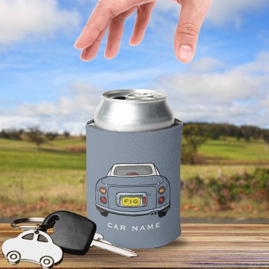 Figarations Lapis Grey Figaro Car Name Koelbox Blikjeskoeler