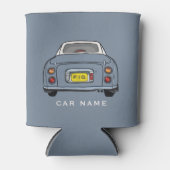 Figarations Lapis Grey Figaro Car Name Koelbox Blikjeskoeler (Voorkant)