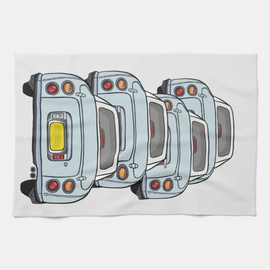 Figarations Pale Aqua Figaro Convoy Serviette de c (Horizontal)