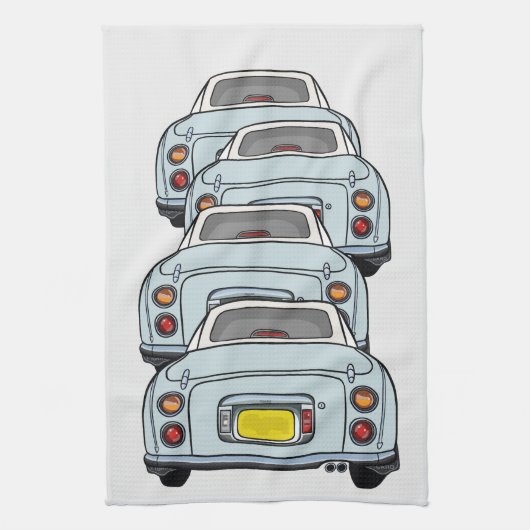 Figarations Pale Aqua Figaro Convoy Serviette de c (Vertical)