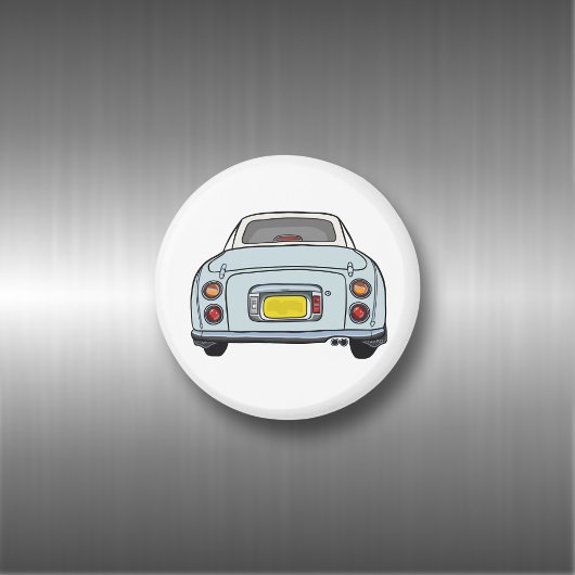 Figarations Pale Aqua Figaro Magnet voiture