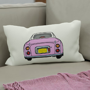 Figarations Schattige Roze Figaro Car Plaid Silhou Kussen