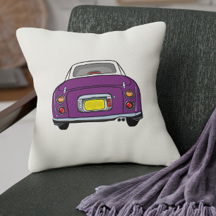 Figarations Schattigee Paarse Figaro Car Cream Kussen