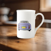 Figarines Nom Lilac Figaro Voiture Géant Café Mug