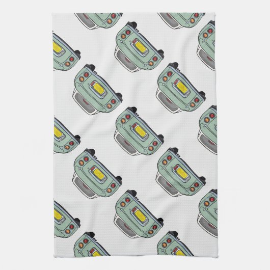 Figaro Car Pattern Kitchen Towel Theedoek (Verticaal)