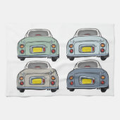 Figaro Voiture Saison Jolie Figarations Serviette (Horizontal)