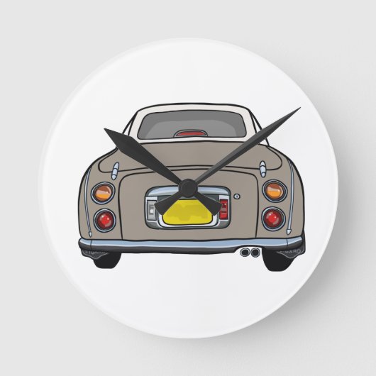 Figaro Voiture Topaz Mist Garage Horloge (Recto)