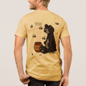 figdewdrop Honey Dew Nuthin Tri-Blend T-shirt (Achterkant)