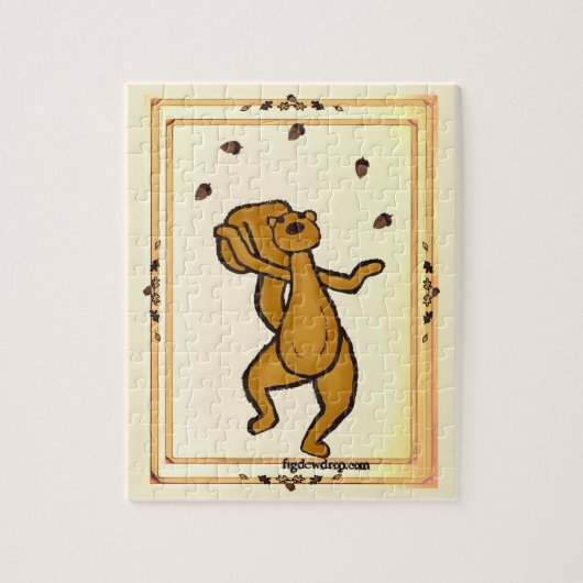 figdewdrop Jonglerende Eekhoorn Legpuzzel (Verticaal)